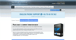 Desktop Screenshot of irodacenter.com