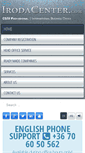 Mobile Screenshot of irodacenter.com